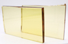 Vidrio flotado amarillo dorado de 8 mm