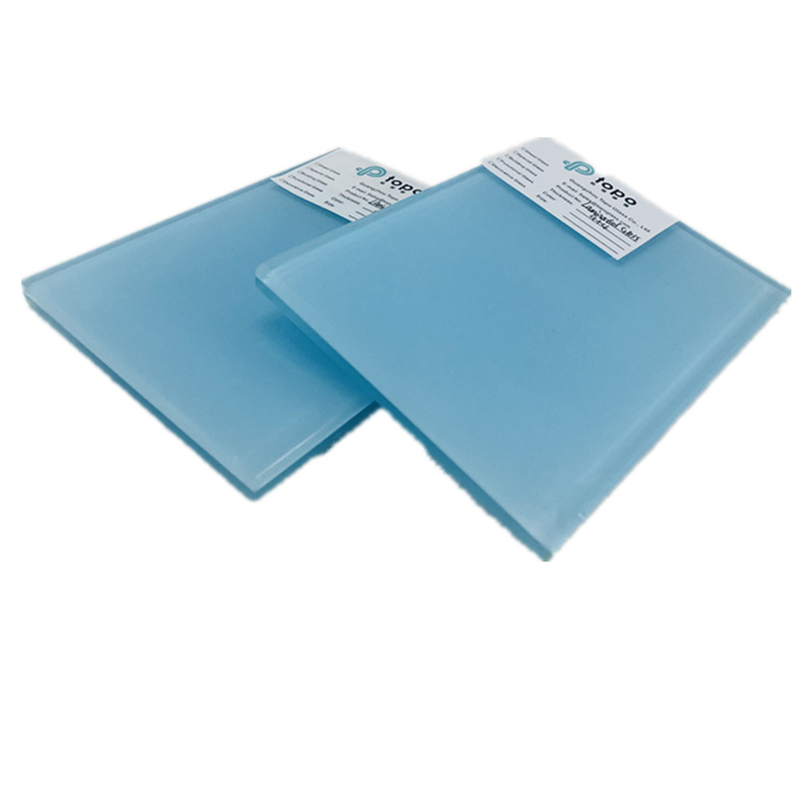 Vidrio laminado azul claro de 6.38 mm y 8.38 mm
