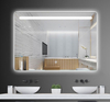 Espejo colgante de pared plateado claro HD de baño de 5 mm