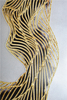 Arte decorativo moderno Picutre Hotel pintura de vidrio de pared para la venta