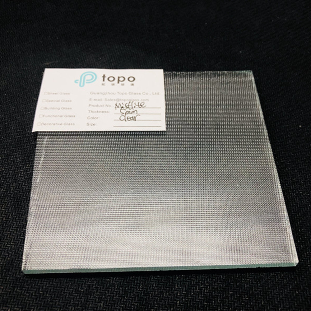 3 mm 4 mm 5 mm Transparente / Bronce Mistlite Pattern Glass